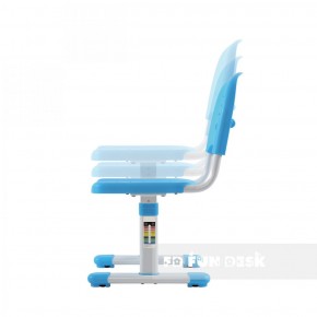 Комплект парта + стул трансформеры Cantare Blue в Талице - talica.mebel-74.com | фото