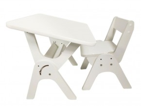 Детский растущий стол-парта и стул Я САМ "Умка" (Белый) в Талице - talica.mebel-74.com | фото