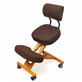 Коленный стул со спинкой Smartstool KW02В + Чехлы в Талице - talica.mebel-74.com | фото