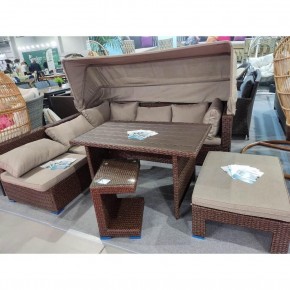 Комплект мебели с диваном AFM-320B-T320 Brown в Талице - talica.mebel-74.com | фото