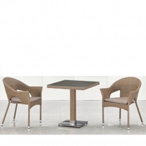 Комплект мебели T605SWT/Y79B-W56 Light Brown (2+1) в Талице - talica.mebel-74.com | фото