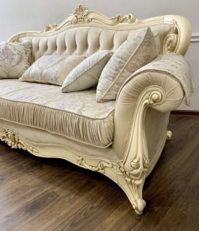 Комплект мягкой мебели Мона Лиза (крем) с раскладным механизмом в Талице - talica.mebel-74.com | фото