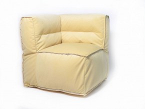 Кресла бескаркасные Комфорт (Желтый велюр) Модульные в Талице - talica.mebel-74.com | фото