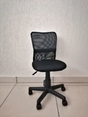 Кресло Barneo K-401 детское (черная ткань/сетка) в Талице - talica.mebel-74.com | фото