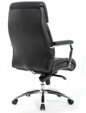 Кресло BRABIX PREMIUM "Phaeton EX-502" (кожа с компаньоном, хром, черное) 530882 в Талице - talica.mebel-74.com | фото