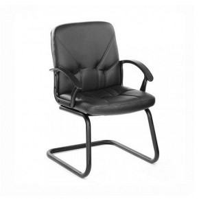 Кресло ЧИП ультра 365 (черный) на полозьях в Талице - talica.mebel-74.com | фото