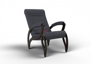 Кресло для отдыха Зельден 20-Т-ГР (ткань/венге) ГРАФИТ в Талице - talica.mebel-74.com | фото