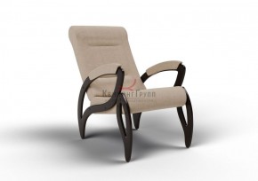 Кресло для отдыха Зельден 20-Т-П (ткань/венге) ПЕСОК в Талице - talica.mebel-74.com | фото