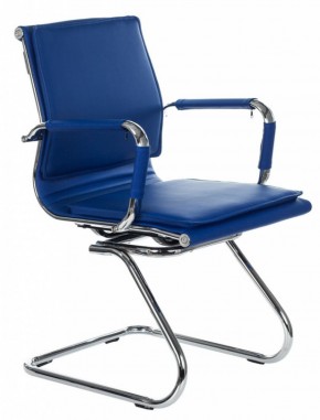 Кресло для посетителя Бюрократ CH-993-Low-V/blue синий в Талице - talica.mebel-74.com | фото