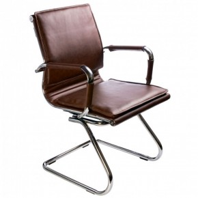 Кресло для посетителя Бюрократ CH-993-Low-V/Brown коричневый в Талице - talica.mebel-74.com | фото