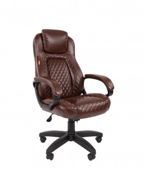 Кресло для руководителя  CHAIRMAN 432 (Экокожа коричневая) в Талице - talica.mebel-74.com | фото