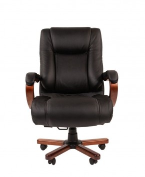 Кресло для руководителя CHAIRMAN  503 (Кожа) Черное в Талице - talica.mebel-74.com | фото