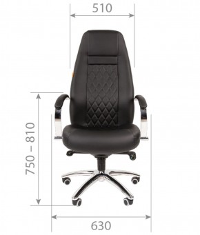 Кресло для руководителя CHAIRMAN 950 (Экокожа) Черное в Талице - talica.mebel-74.com | фото