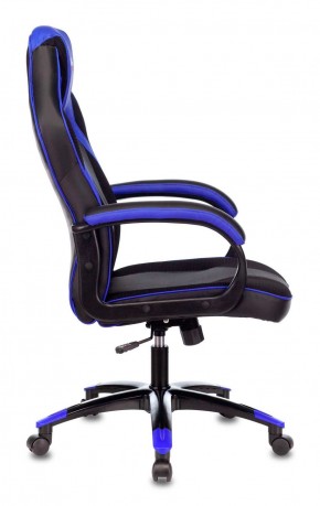 Кресло игровое Бюрократ VIKING 2 AERO BLUE черный/синий в Талице - talica.mebel-74.com | фото