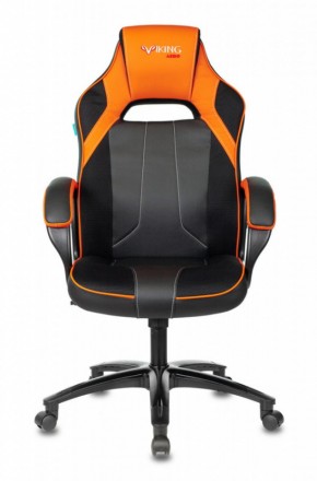 Кресло игровое Бюрократ VIKING 2 AERO ORANGE черный/оранжевый в Талице - talica.mebel-74.com | фото