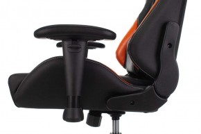 Кресло игровое Бюрократ VIKING 5 AERO ORANGE черный/оранжевый в Талице - talica.mebel-74.com | фото