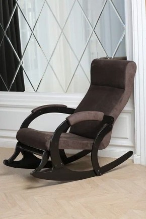 Кресло-качалка МАРСЕЛЬ 33-Т-AC (кофе) в Талице - talica.mebel-74.com | фото