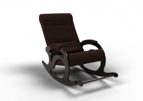 Кресло-качалка Тироль 12-Т-ГР (ткань/венге) ГРАФИТ в Талице - talica.mebel-74.com | фото