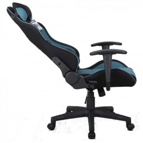 Кресло компьютерное BRABIX "GT Racer GM-100" (черное/голубое) 531818 в Талице - talica.mebel-74.com | фото