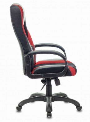 Кресло компьютерное BRABIX PREMIUM "Rapid GM-102" (экокожа/ткань, черное/красное) 532107 в Талице - talica.mebel-74.com | фото