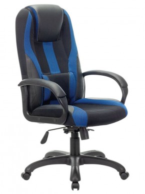 Кресло компьютерное BRABIX PREMIUM "Rapid GM-102" (экокожа/ткань, черное/синее) 532106 в Талице - talica.mebel-74.com | фото