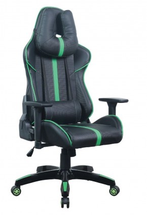 Кресло компьютерное BRABIX "GT Carbon GM-120" (черное/зеленое) 531929 в Талице - talica.mebel-74.com | фото