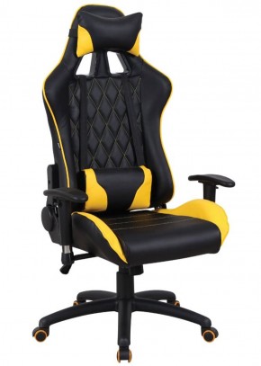 Кресло компьютерное BRABIX "GT Master GM-110" (черное/желтое) 531927 в Талице - talica.mebel-74.com | фото