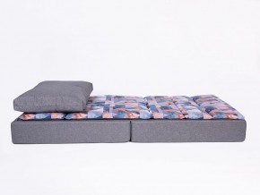 Кресло-кровать бескаркасное Харви (коричневый-геометрия браун) в Талице - talica.mebel-74.com | фото