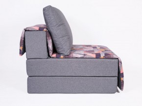 Кресло-кровать бескаркасное Харви (серый-сноу манго) в Талице - talica.mebel-74.com | фото