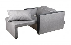 Кресло-кровать Милена с подлокотниками (серый) Велюр в Талице - talica.mebel-74.com | фото