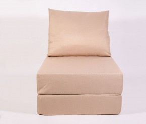 Кресло-кровать-пуф бескаркасное Прайм (Бежевый песочный) в Талице - talica.mebel-74.com | фото