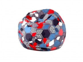 Кресло-мешок Мяч M (Geometry Slate) в Талице - talica.mebel-74.com | фото