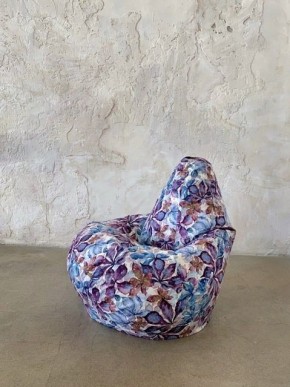 Кресло-мешок Цветы XL в Талице - talica.mebel-74.com | фото