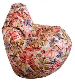 Кресло-мешок Цветы XXL в Талице - talica.mebel-74.com | фото
