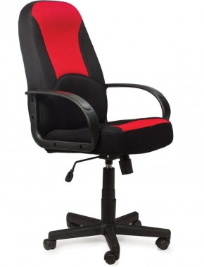 Кресло офисное BRABIX "City EX-512", ткань черная/красная, TW, 531408 в Талице - talica.mebel-74.com | фото