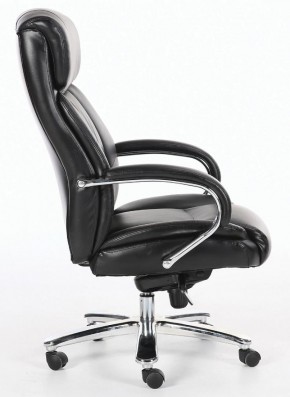 Кресло офисное BRABIX "Direct EX-580" (хром/рециклированная кожа/черное) 531824 в Талице - talica.mebel-74.com | фото