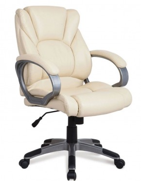 Кресло офисное BRABIX "Eldorado EX-504", экокожа, бежевое, 531167 в Талице - talica.mebel-74.com | фото
