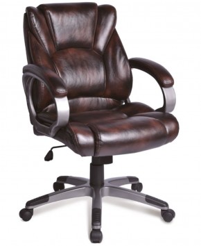 Кресло офисное BRABIX "Eldorado EX-504" (коричневое) 530875 в Талице - talica.mebel-74.com | фото