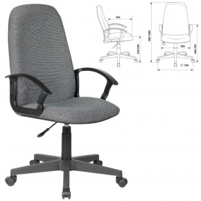 Кресло офисное BRABIX "Element EX-289", ткань, серое, 532093 в Талице - talica.mebel-74.com | фото