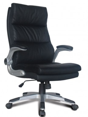 Кресло офисное BRABIX "Fregat EX-510" (рециклированная кожа, черное) 530863 в Талице - talica.mebel-74.com | фото
