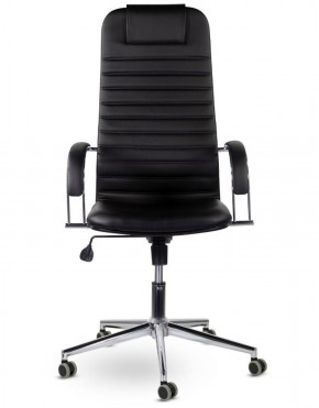 Кресло офисное BRABIX "Pilot EX-610 CH" premium (черное/кожзам) 532418 в Талице - talica.mebel-74.com | фото