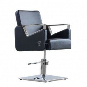 Кресло парикмахерское Barneo 6300V5 черное в Талице - talica.mebel-74.com | фото