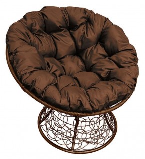 Кресло "ПАПАСАН" ротанг (каркас коричневый) в Талице - talica.mebel-74.com | фото