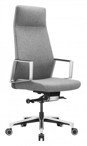 Кресло руководителя Бюрократ _JONS/CASHGREY серый в Талице - talica.mebel-74.com | фото