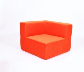 Кресло-угловое-модуль бескаркасное Тетрис 30 (Оранжевый) в Талице - talica.mebel-74.com | фото