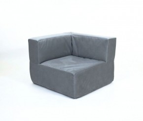 Кресло-угловое-модуль бескаркасное Тетрис 30 (Серый) в Талице - talica.mebel-74.com | фото