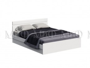 НЭНСИ NEW Кровать 1,4 м (Белый глянец холодный/Белый) в Талице - talica.mebel-74.com | фото
