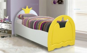 Кровать детская Корона (700*1400) МДФ матовый в Талице - talica.mebel-74.com | фото