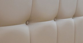 Кровать двойная Хлоя 160 + ортопед + ПМ + дно (арт. Пегасо капучино к/з (бежево-коричневый)) в Талице - talica.mebel-74.com | фото