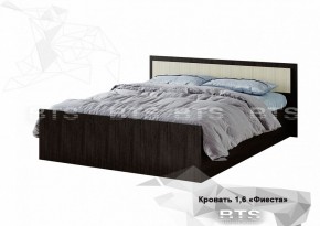 Кровать Фиеста 1600 LIGHT + Проложки LIGHT 1600 ДСП (Венге/Лоредо) в Талице - talica.mebel-74.com | фото